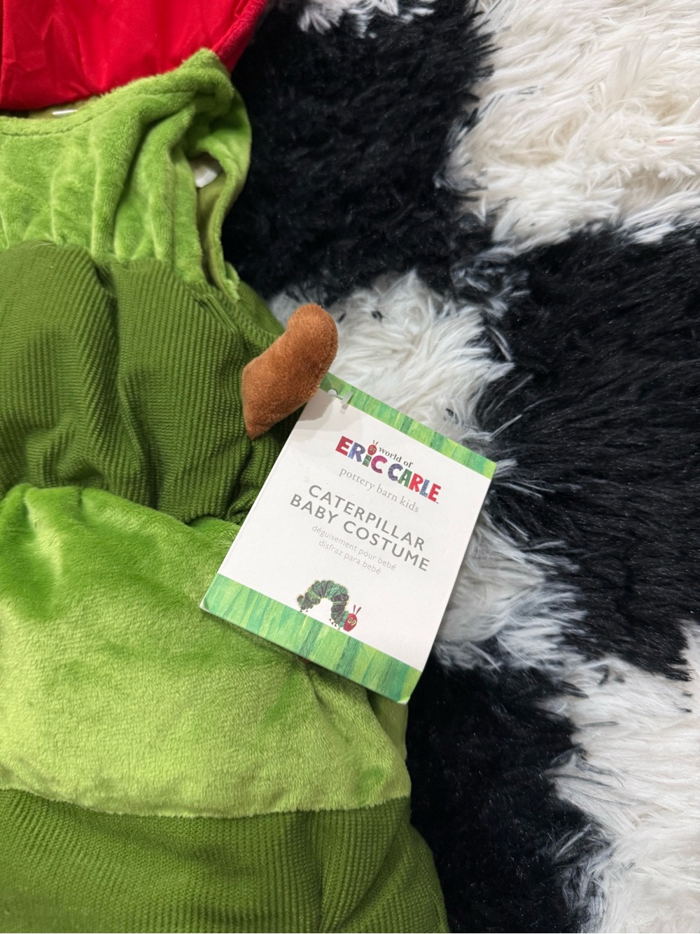 Pottery barn rare NWT Eric Carle the hungry Caterpillar costume - Picture 2 of 6